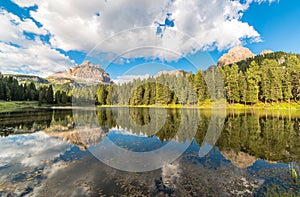 Antorno lake photo