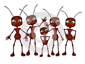 Ants 3d cartoon