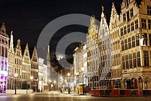 Antwerp At Night