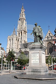 Antwerp: Rubens statue
