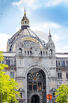 Antwerpen-Centraal - train station in Antwerp, Belgium