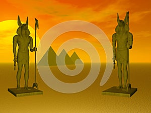 Anubis of the Pyramids