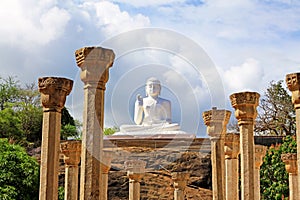 Anuradhapura Mihintale Buddha Statue, Sri Lanka UNESCO World Heritage