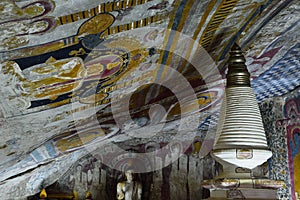 Anuradhapura ruin, Adhayagiri dagoba, Sri Lanka