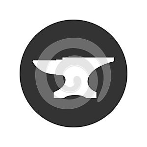 Anvil for blacksmith graphic icon