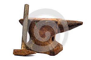 Anvil and hammer photo