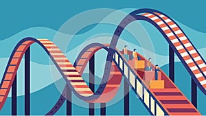 The AnxietyDriven Roller Coaster is a neverending loop representing the cycle of anxiety that can feel neverending for photo