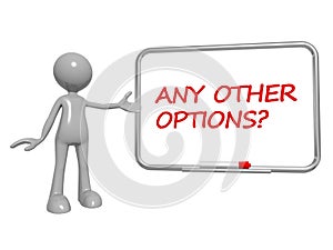 any other options? on white