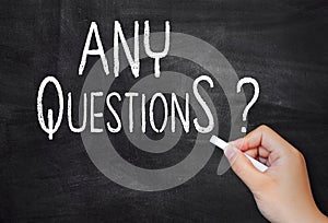 ANY question concept on blackboard or chalkboard