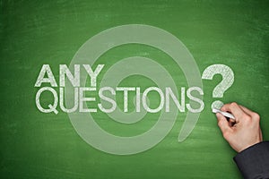 Any Questions concept on Blackboard