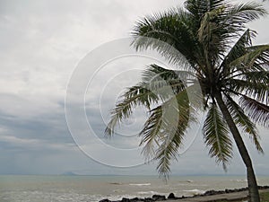 Anyer coastal town in Banten