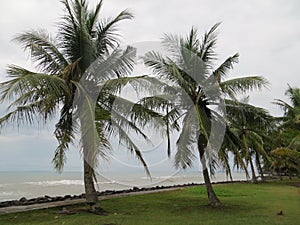 Anyer coastal town in Banten