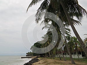 Anyer coastal town in Banten