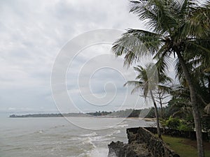 Anyer coastal town in Banten