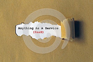 anything as a service on white paper