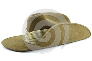 ANZAC army soldier slouch hat photo