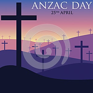 ANZAC Australia New Zealand Army Corps Day card