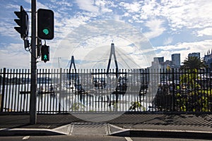 Anzac Bridge, Black Wattle Bay