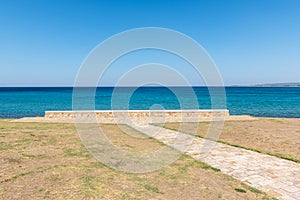 Anzac Cove in Gallipoli at Canakkale Turkey