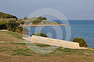 Anzac Cove, Galllipoli, Turkey