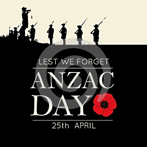 Decorative paper poppy for Anzac Day photo