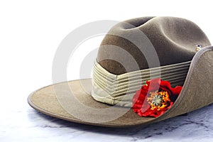 ANZAC Day Australian Slouch Hat photo
