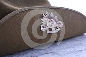 ANZAC Day Australian Slouch Hat photo
