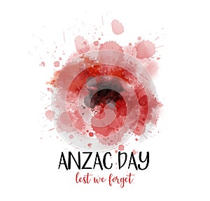 Anzac Day. Lest we forget