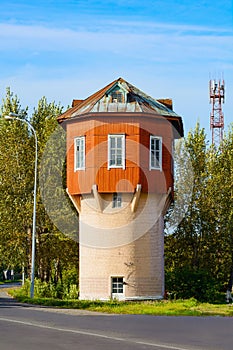 Anzhero-Sudzhensk, the old water tower