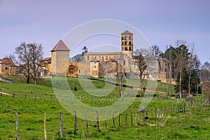 Anzy-le-Duc church in France