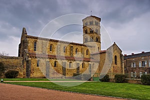 Anzy-le-Duc church in France