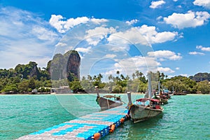 Ao Phra Nang Beach, Krabi, Thailand photo
