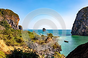 Ao Phra Nang coast, Krabi Province, Thailand