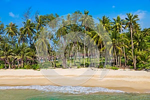 Ao Tapao beach at Koh Kood island