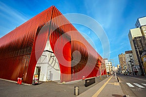 The Nebuta Warasse Museum in Aomori, Japan