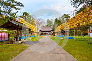 Aomoriagatamamorukuni Shrine at Hirosaki park