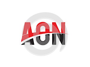 AON Letter Initial Logo Design Vector Illustration