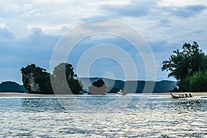 Aonang coastline