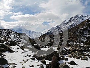 Aoraki/Mount Cook National Park of New Zealand