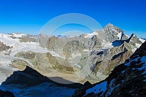 Aosta valley Alps, near Monte Cervino or Matterhorn