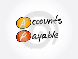 AP - Accounts Payable acronym
