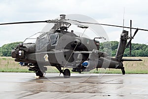 Apache attack helicopter