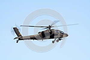 Apache helicopter