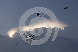 Apache Helicopter Attack photo