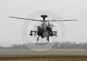 Apache Helicopter Gunship photo