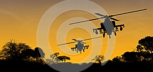 Apache Helicopters photo