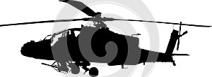 Apache Longbow Silhouette