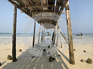 Apache pier on Koh Samet island