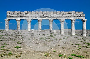 Apamea ruins in Syria