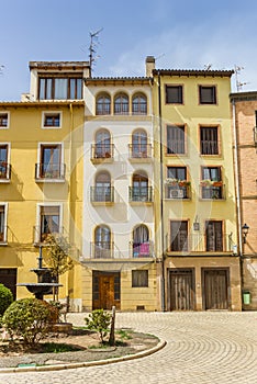 Apartement buildings in the historic center of Tudela photo